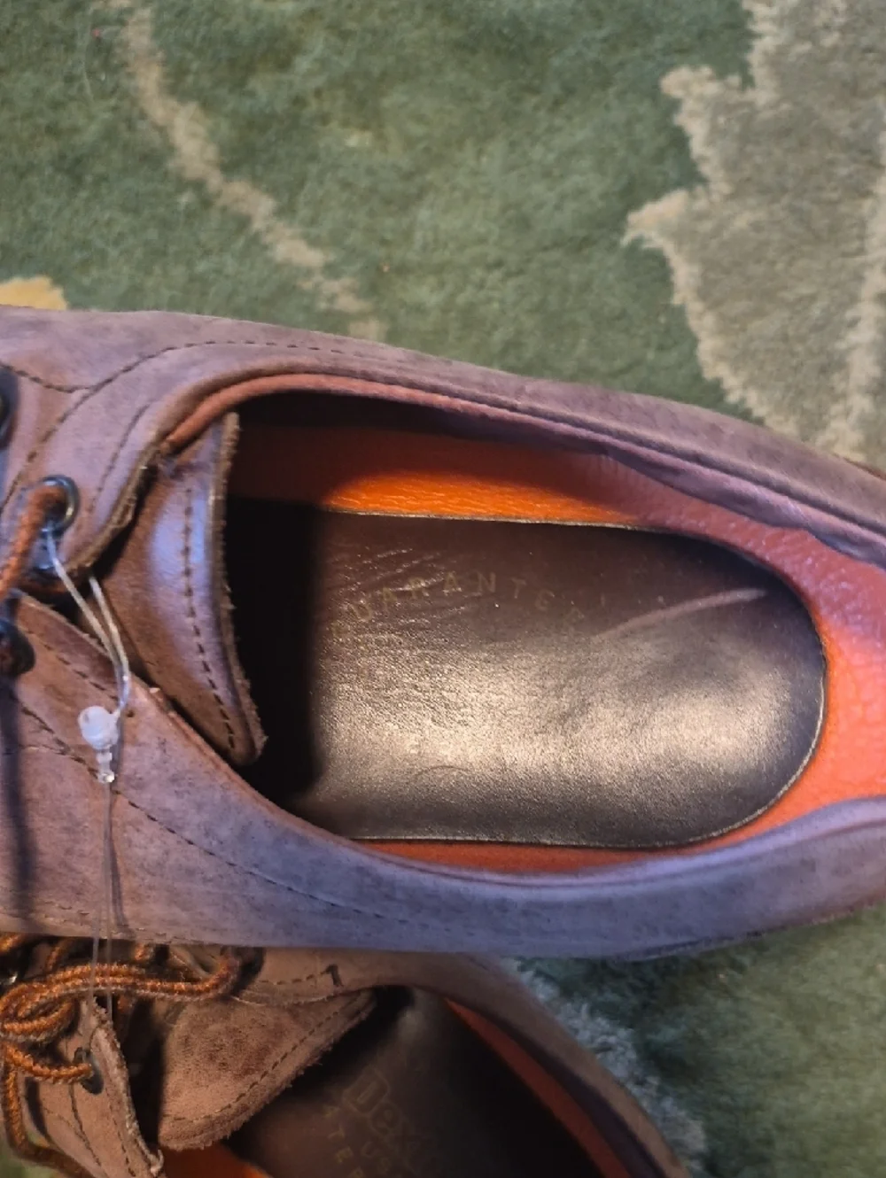 Dexter Brown Suede Lace-Up Oxfords